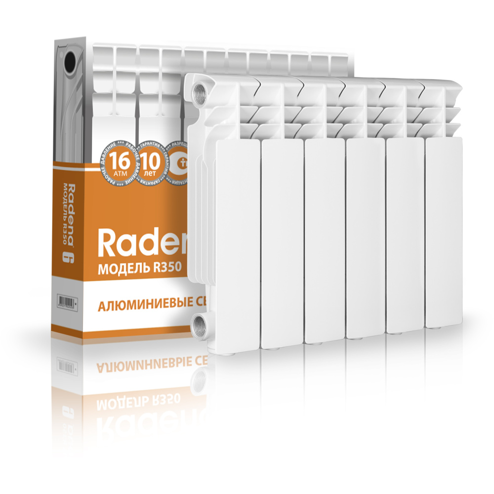 Купить Радиатор алюминиевый RADENA R350/85