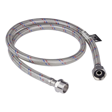 Гибкая подводка TEBO в ПВХ оболочке 1/2" ВН/НАР