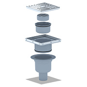 Купить Трап АНИ Пласт вертикальный регулируемый1