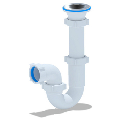 Сифон Ани 1.1/2"х40 прямоточный0 Сифон Ани 1.1/2"х40 прямоточный0